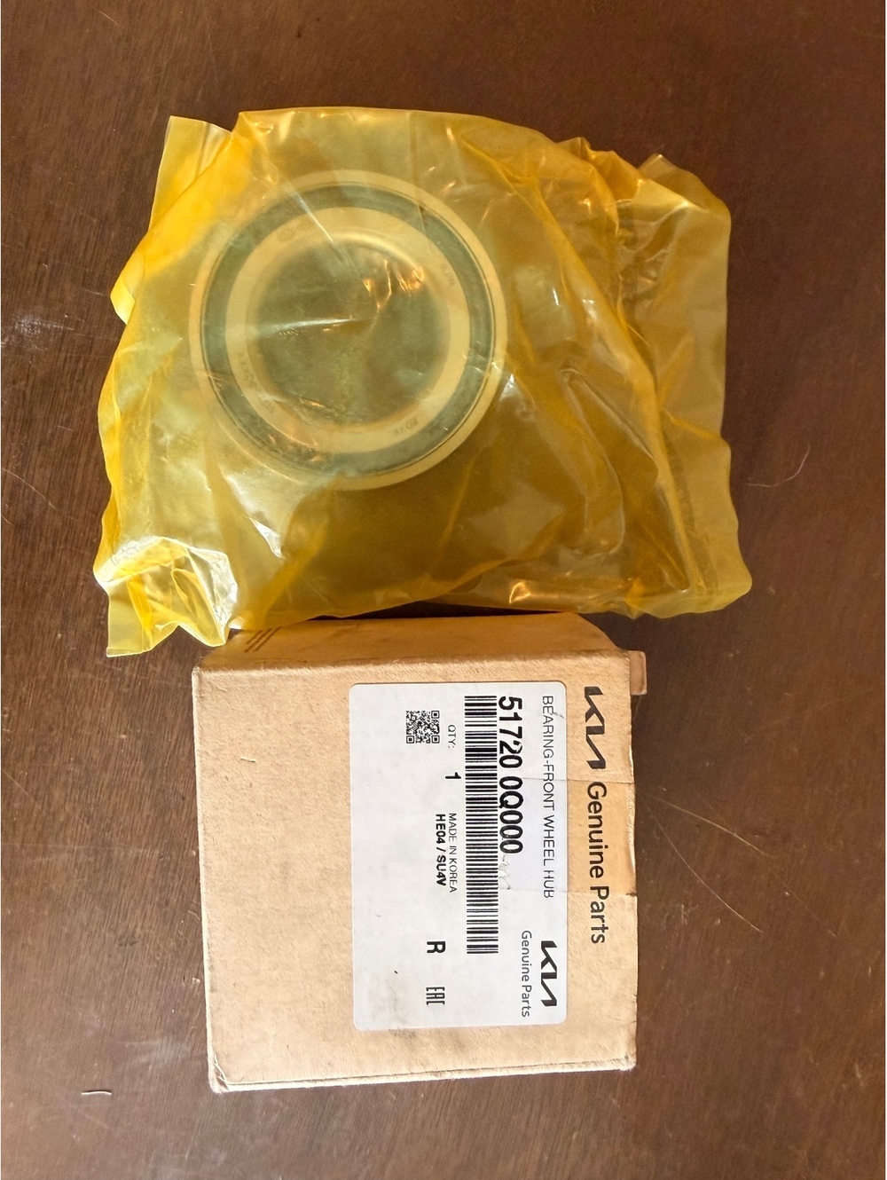 Genuine OEM Kia Front Wheel Hub Bearing – Part # 51720-0Q000 (New in Box)